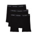 Calvin Klein Wäsche Boxer Brief 3Pk Weiss/Schwarz, XL