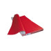 PRO nappe Tischdecke 200 Stück, 80 cm x 80 cm, Rot