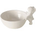 Boltze Schale Fanny 17.5 x 13.4 x 9.5 cm, Weiss
