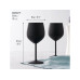 Oak & Steel Weingläser-Set 500 ml, 2 Stück, Schwarz matt