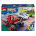 LEGO® Sonic Silvers Auto vs. Knuckles' Monstertruck 77118