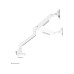 NEOMOUNTS Monitorarm DS70-250WH2 bis 9 kg – Weiss