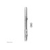 NEOMOUNTS Dual-Bildschirmadapter ADM-875WH2, bis 40 kg – Weiss