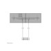 NEOMOUNTS Dual-Bildschirmadapter ADM-875WH2, bis 40 kg – Weiss