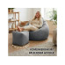 Urbanara Sitzsack Basic-Comfort 185 l Polyester (PES), Grau Urbanara Sitzsack Basic-Comfort 185 l Polyester (PES), Grau