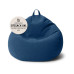Urbanara Sitzsack Basic-Comfort 315 l Polyester (PES), Blau
