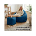 Urbanara Sitzsack Basic-Comfort 315 l Polyester (PES), Blau