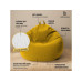 Urbanara Sitzsack Basic-Comfort 315 l Polyester (PES), Gelb