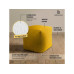 Urbanara Hocker Basic-Comfort 85 l, Senfgelb