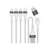 4smarts USB-C/A Multi-Ladekabel 4in2 0.25 m 4smarts USB-C/A Multi-Ladekabel 4in2 0.25 m