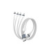 4smarts USB-C/A Multi-Ladekabel 4in2 0.25 m 4smarts USB-C/A Multi-Ladekabel 4in2 0.25 m