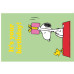 Braun + Company Geburtstagskarte Snoopy, 11.5 x 17 cm