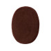 Mono-Quick Kordflicken Oval 8.5 x 11.2 cm Braun, 2 Stück
