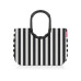 Reisenthel Einkaufskorb Loopshopper L Summerstripes Black