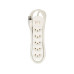 Max Hauri Steckdosenleiste Basic Line 5x Typ 13 Weiss