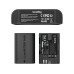 Smallrig Digitalkamera-Akku Turbo Charging Kit mit 2x LP-E6P akku