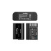 Smallrig Digitalkamera-Akku Turbo Ladegerät Kit mit 2x DMW-BLK22 Akku