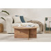 Woody Fashion Couchtisch Soleil Atlantic Pine 90 x 40 cm, Braun