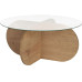 Woody Fashion Couchtisch Aeris Sapphire Oak 75 x 35 cm, Braun/Transparent Woody Fashion Couchtisch Aeris Sapphire Oak 75 x 35 cm, Braun/Transparent