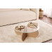 Woody Fashion Couchtisch Aeris Sapphire Oak 75 x 35 cm, Braun/Transparent Woody Fashion Couchtisch Aeris Sapphire Oak 75 x 35 cm, Braun/Transparent