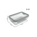 Rotho Glasdose mit Deckel NALA 1.1 l, Transparent