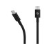 Apple Beats USB-C auf USB-C gewebtes Kabel, schwarz, 60W 1.5 m, 2er-Pack