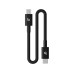 Apple Beats USB-C auf USB-C gewebtes Kabel, schwarz, 60W 0.2 m