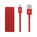 Apple Beats USB-A auf USB-C gewebtes Kabel, rot, 15W, 1.5 m