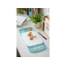 Rosti Schneidebrett mit Schalen 26.8 cm x 39.5 cm,  Nordic green