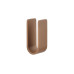 Zone Denmark Wandhaken Ume 3.5 x 3.4 x 8 cm, Terracotta