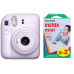 Fujifilm Fotokamera Instax Mini 12 KIT Violett