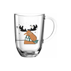 Leonardo Tasse Elch 380 ml, Transparent Leonardo Tasse Elch 380 ml, Transparent
