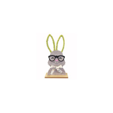 Dameco Hase mit Brille Grau, Grün Dameco Hase mit Brille Grau, Grün