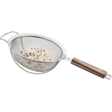 GEFU Abtropfsieb Passo 20 cm, Silber/Braun