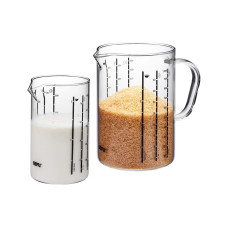 GEFU Messbecher Meti 2-teilig, 15 dl, Transparent GEFU Messbecher Meti 2-teilig, 15 dl, Transparent