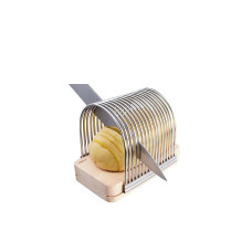 GEFU Fächerkartoffel-Schneider Hassel Silber/Braun GEFU Fächerkartoffel-Schneider Hassel Silber/Braun