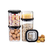 GEFU Vorratsdose Pantry 4-teilig, 400 ml/ 2x 900 ml/ 1400 ml