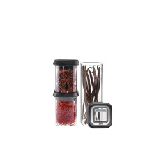 GEFU Vorratsdose Pantry mini 3-teilig, 2 x 0.18 ml/ 0.4 ml