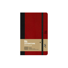 Flexbook Adventure Notebook 9 x 14 cm, Liniert, Red