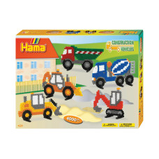 Hama Bügelperlen Midi Baufahrzeuge 4000 Stk. Mehrfarbig Hama Bügelperlen Midi Baufahrzeuge 4000 Stk. Mehrfarbig