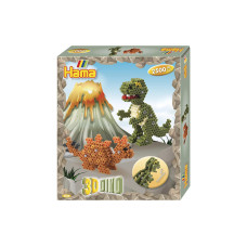 Hama Bügelperlen midi 3D Dinos Mehrfarbig Hama Bügelperlen midi 3D Dinos Mehrfarbig