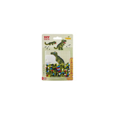 Hama Bügelperlen-Set Dinosaurier, 450 Stk. Mehrfarbig