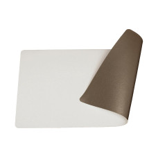 Hubatka Tischset Zweifarbig Offwhite-Silber 31 cm x 46 cm Hubatka Tischset Zweifarbig Offwhite-Silber 31 cm x 46 cm