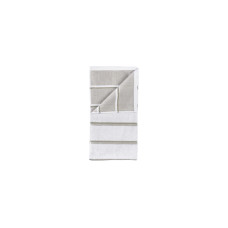 Zone Denmark Duschtuch 70 x 140 cm Weiss/Weich Grau/Eukalyptus