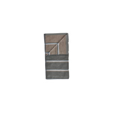 Zone Denmark Duschtuch 70 x 140 cm Olivgrün/Taupe/Blau Nebel