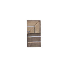 Zone Denmark Handtuch 50 x 100 cm Taupe/Camel/Himmelblau Zone Denmark Handtuch 50 x 100 cm Taupe/Camel/Himmelblau