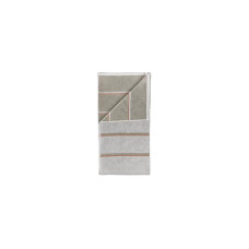 Zone Denmark Handtuch 50 x 100 cm Grau/Eucalyptus/Terracotta