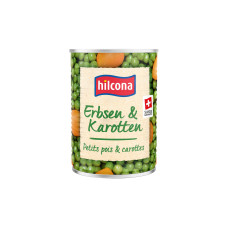 Hilcona Dose Erbsen und Karotten 850 g Hilcona Dose Erbsen und Karotten 850 g