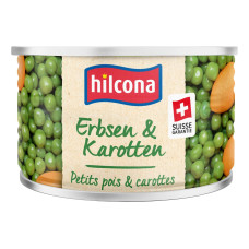 Hilcona Dose Erbsen und Karotten 210 g Hilcona Dose Erbsen und Karotten 210 g