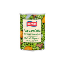 Hilcona Dose Gemüseplatte mit Eierschwämmen 420 g Hilcona Dose Gemüseplatte mit Eierschwämmen 420 g